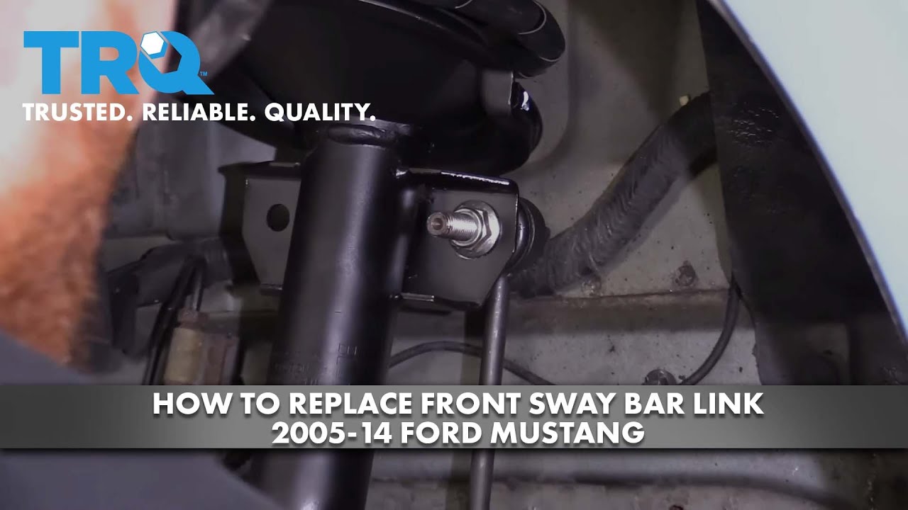 How to Replace Front Sway Bar Link 2005-14 Ford Mustang | 1A Auto