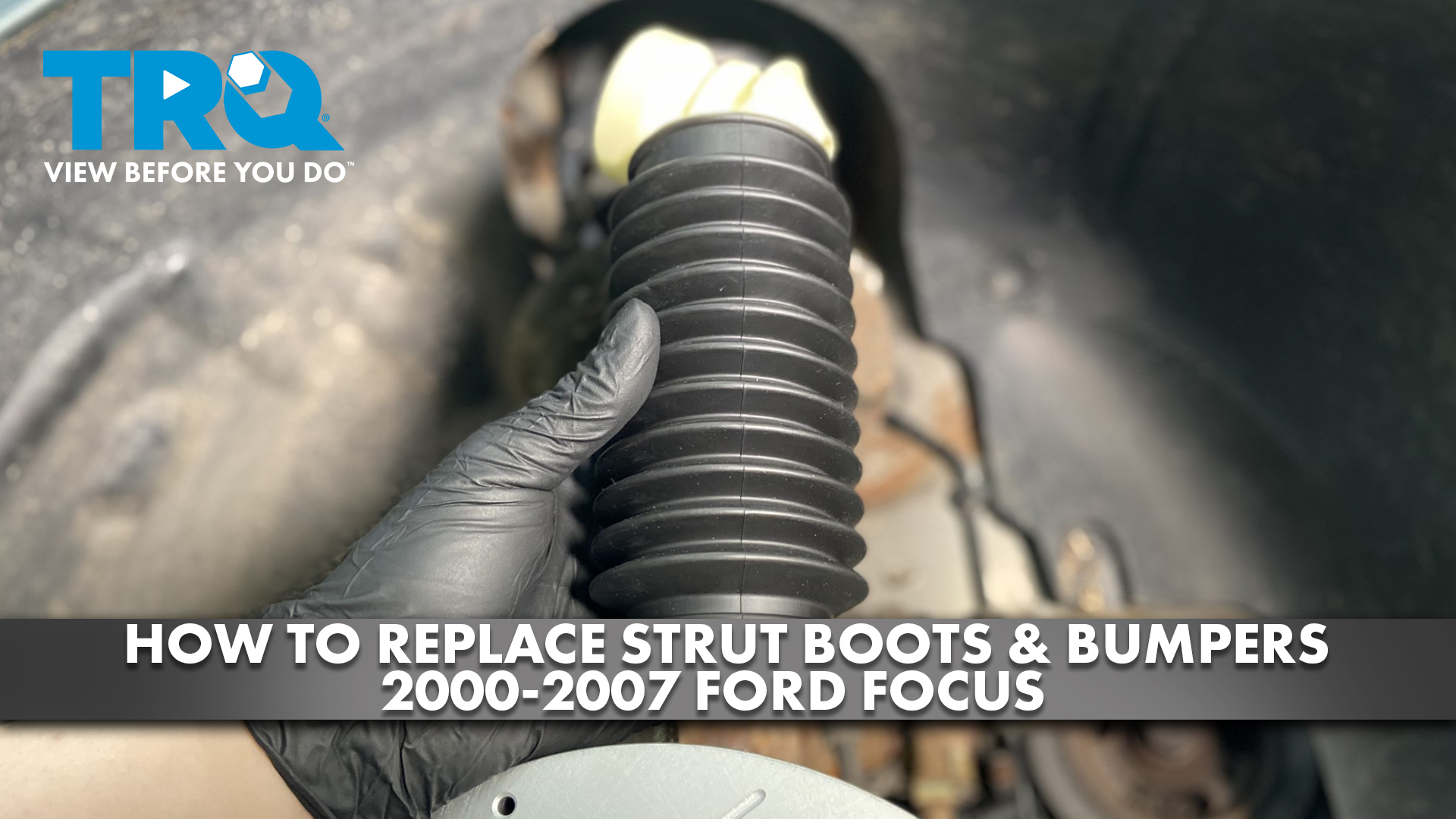 How to Replace Strut Boot Bumpers 20002007 Ford Focus 1A Auto