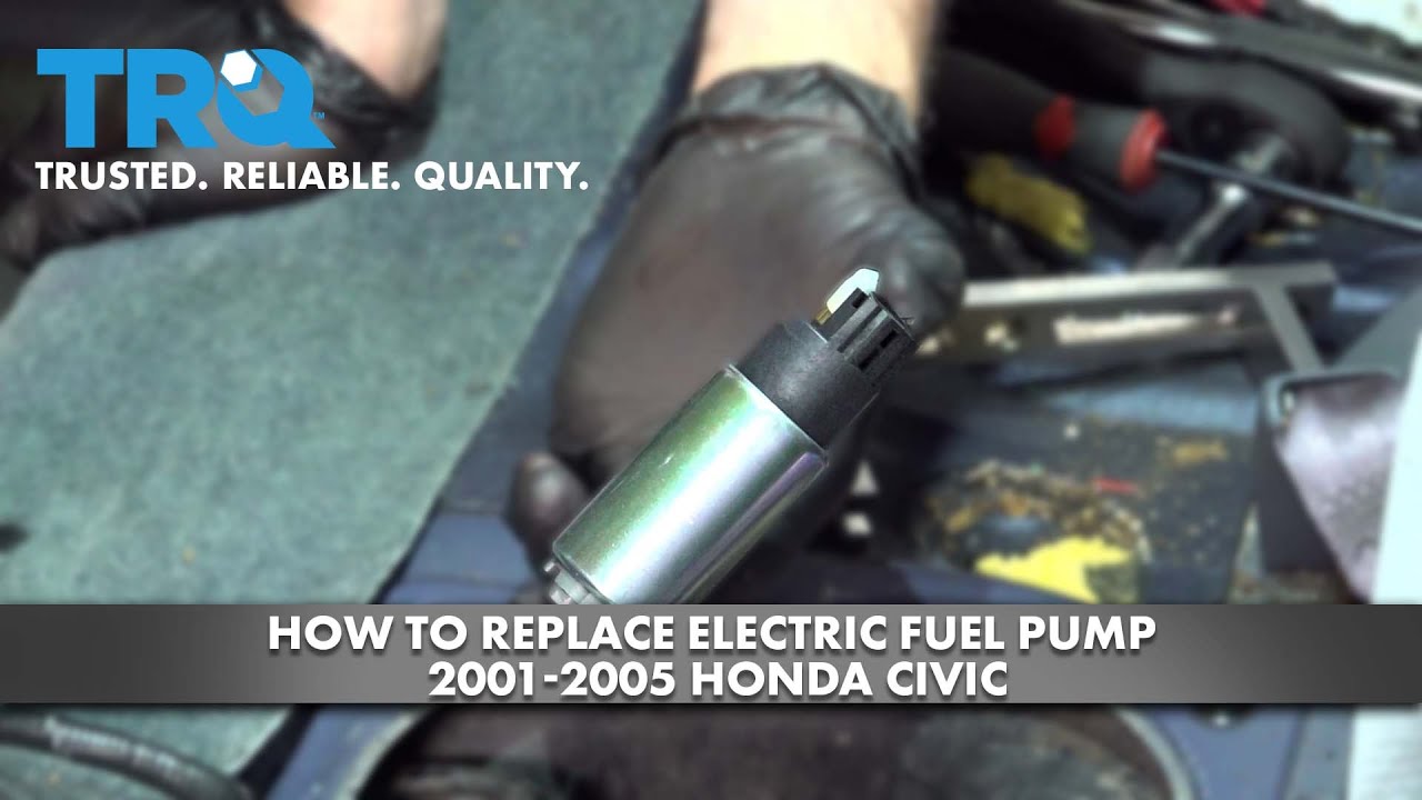 How to Replace Electric Fuel Pump 20012005 Honda Civic 1A Auto
