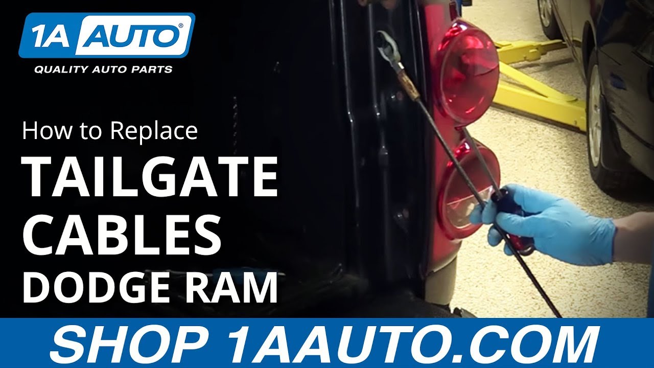 How to Replace Tailgate Cable 200208 Dodge Ram 1500 1A Auto