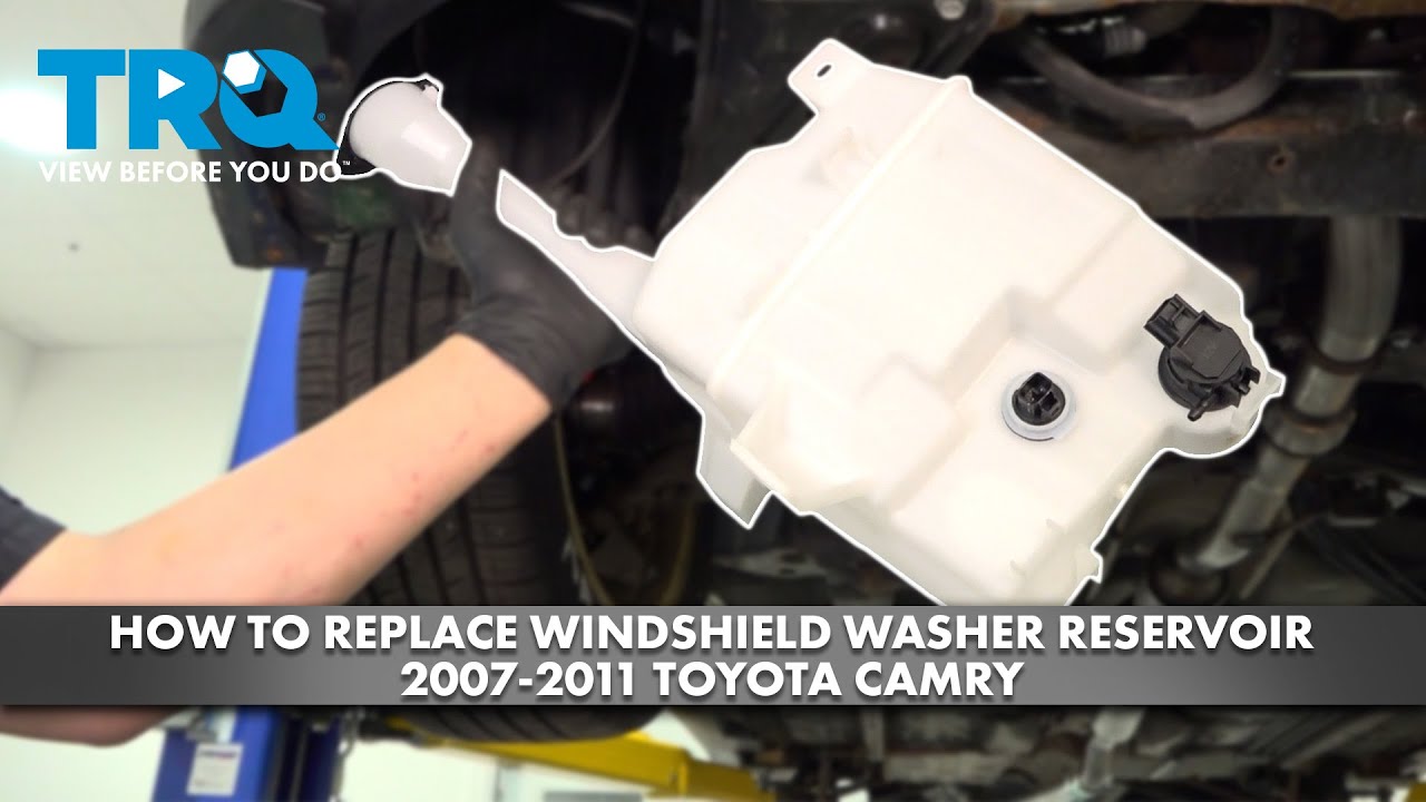 How to Replace Windshield Washer Reservoir 2007-2011 Toyota Camry | 1A Auto