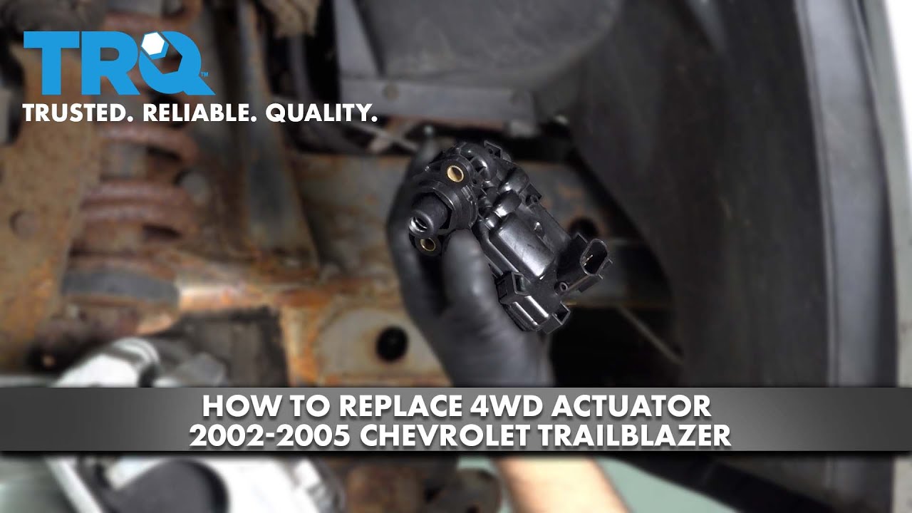 How to Replace 4Wheel Drive Actuator 20022009 Chevrolet Trailblazer