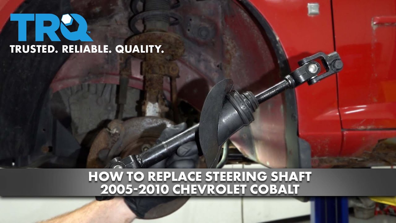 How to Replace Steering Shaft 20052010 Chevrolet Cobalt 1A Auto
