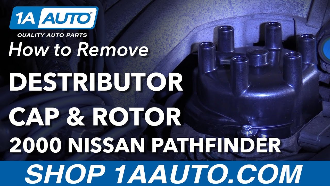 How to Replace Distributor Cap and Rotor 19962000 Nissan Pathfinder