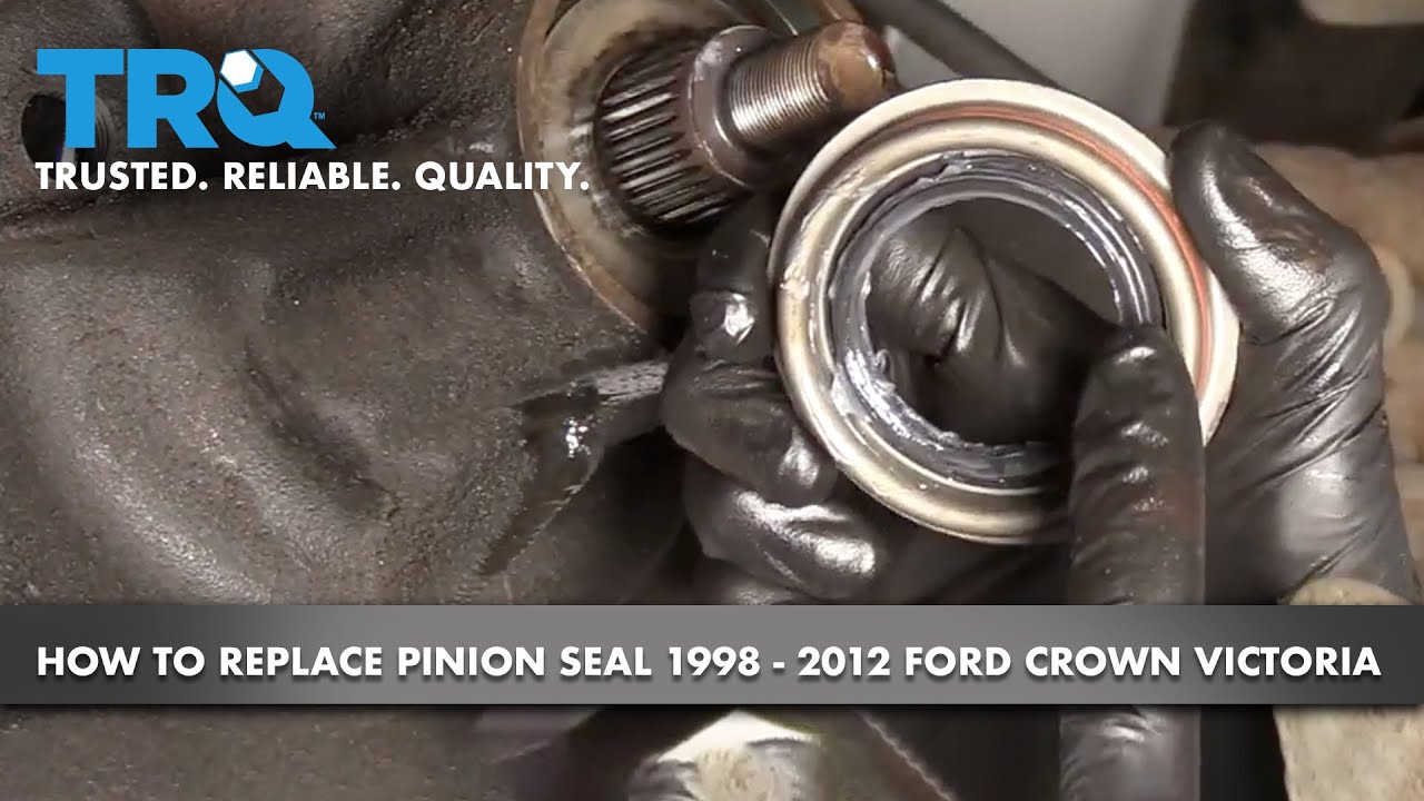 How to Replace Pinion Seal 19982012 Ford Crown Victoria 1A Auto