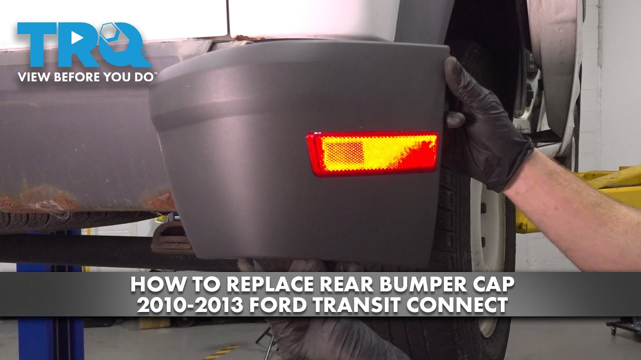 How to Replace Rear Bumper Cap 2010-2013 Ford Transit Connect | 1A Auto