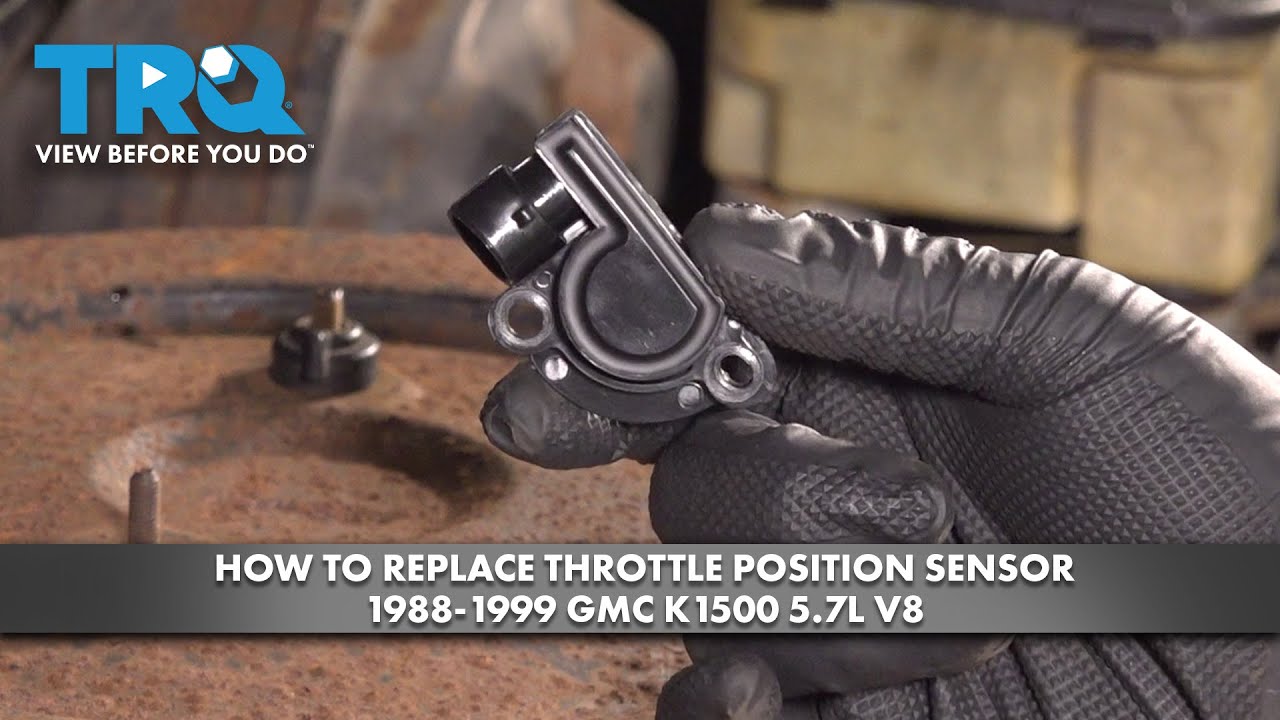 How to Replace Throttle Position Sensor 1988-1999 GMC K1500 57L V8 | 1A ...