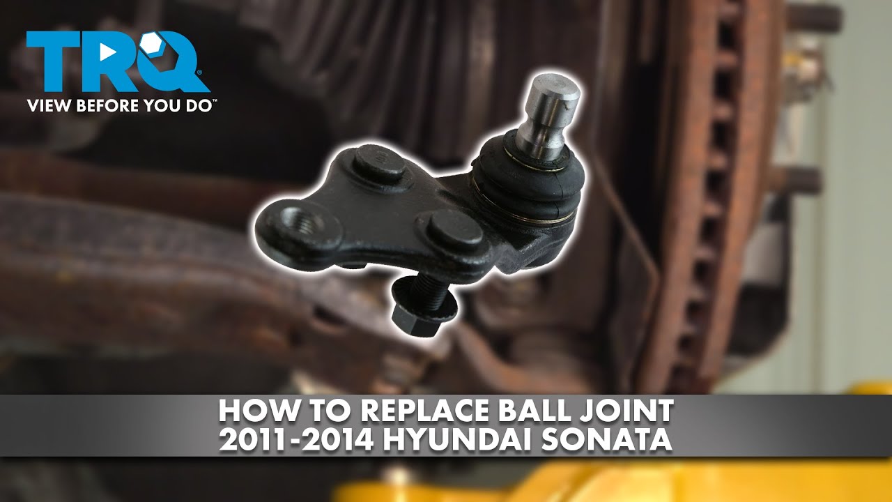 How to Replace Lower Ball Joints 20112014 Hyundai Sonata 1A Auto