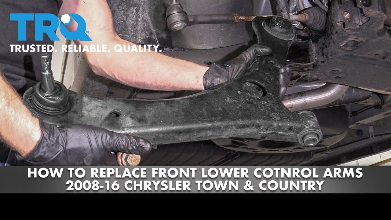 How to Replace Front Control Arms 200816 Chrysler Town Country 1A Auto