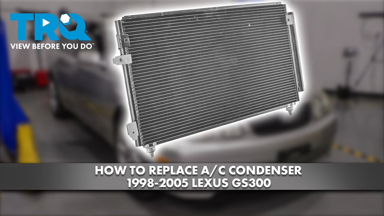 How to Replace AC Condenser 19982005 Lexus GS300 1A Auto