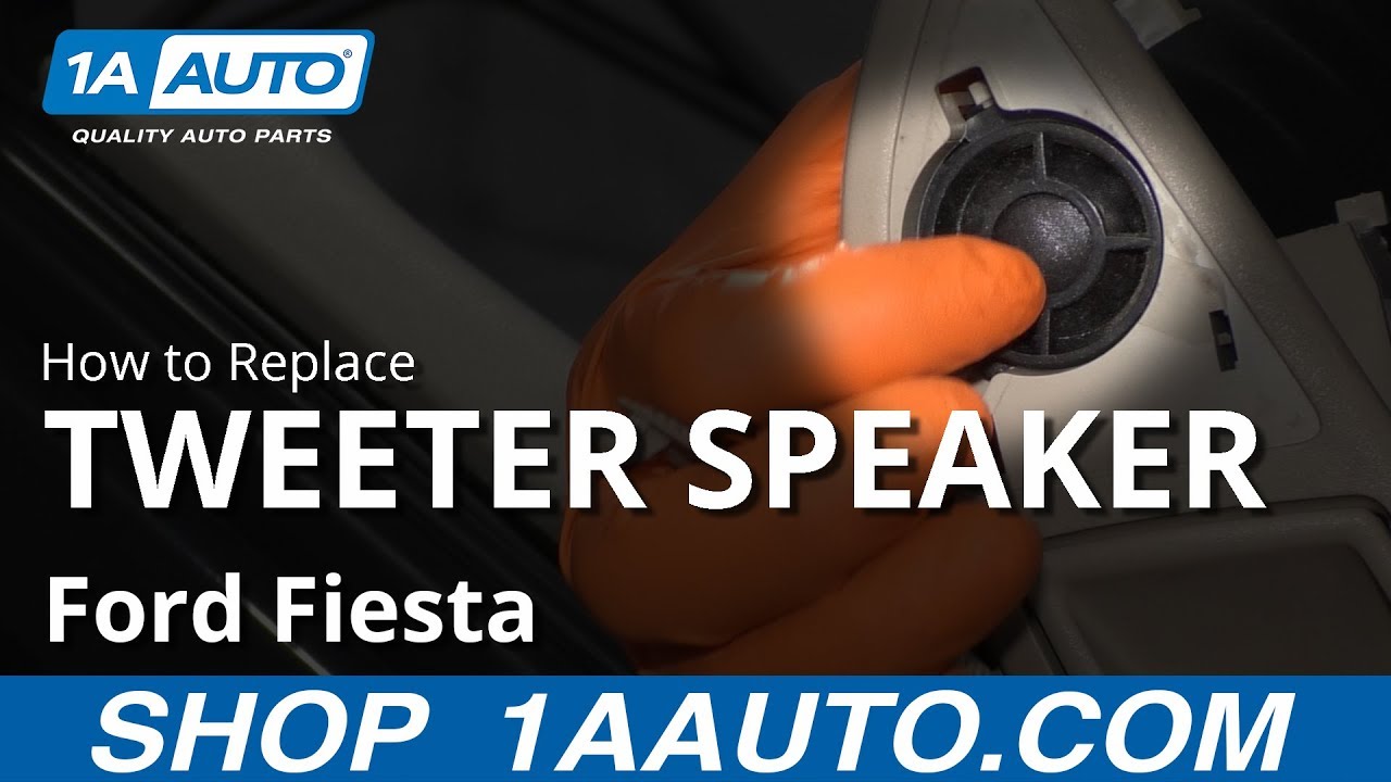 How to Replace Tweeter Speaker 200919 Ford Fiesta 1A Auto
