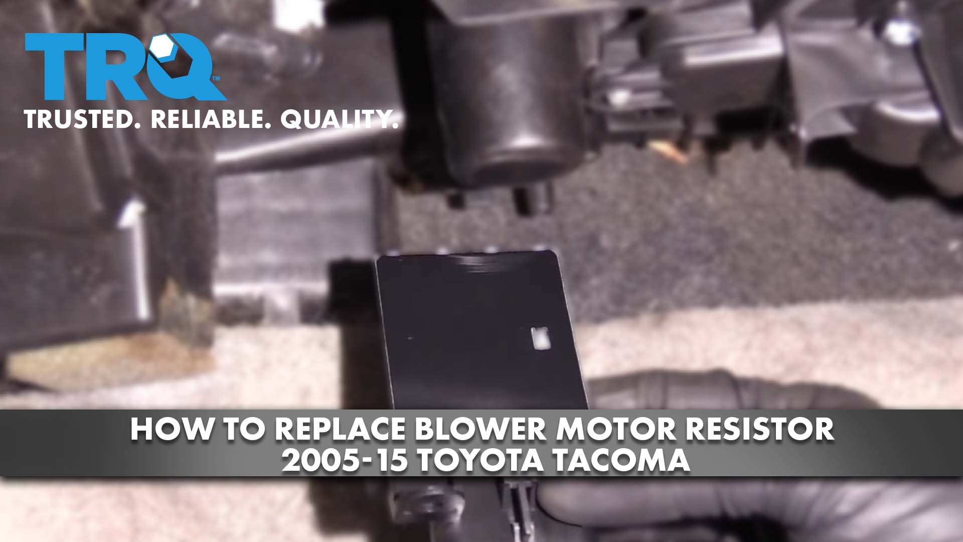 2014 Toyota Blower Motor Resistor