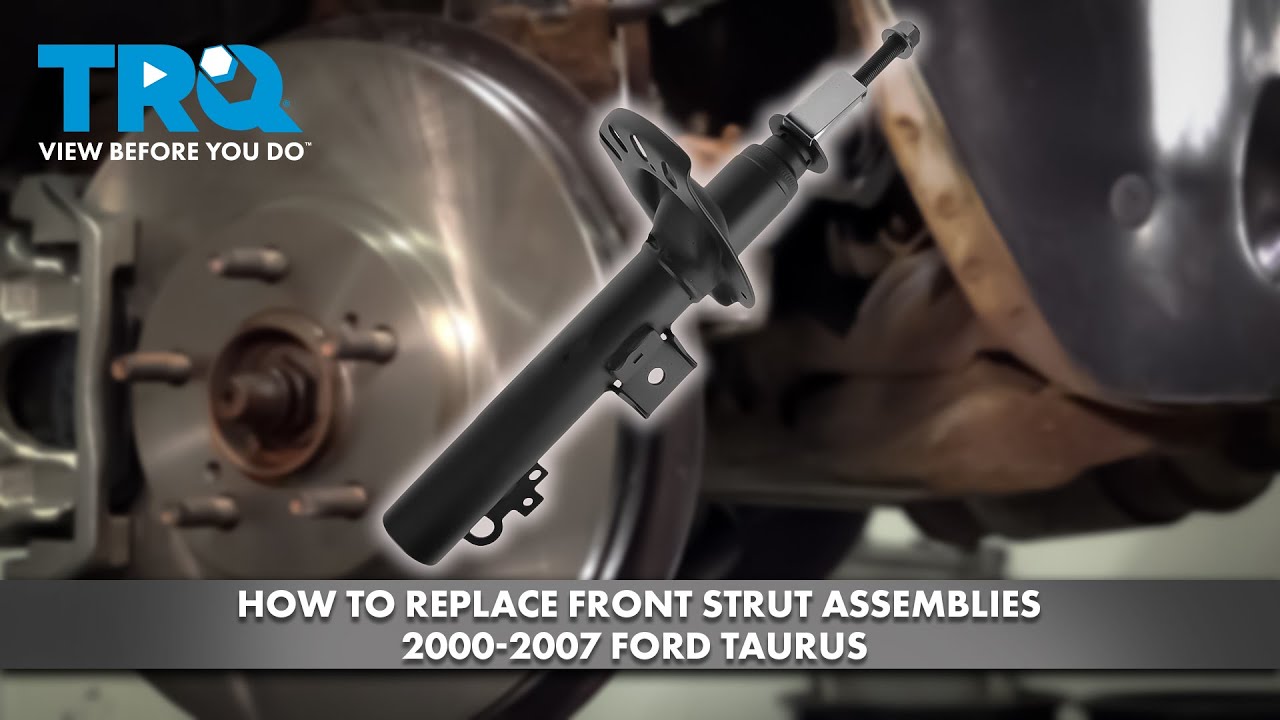 How to Replace Front Strut Assemblies 2000-2007 Ford Taurus | 1A Auto