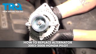 How to Replace Alternator 2003-2008 Honda Pilot 1A Auto