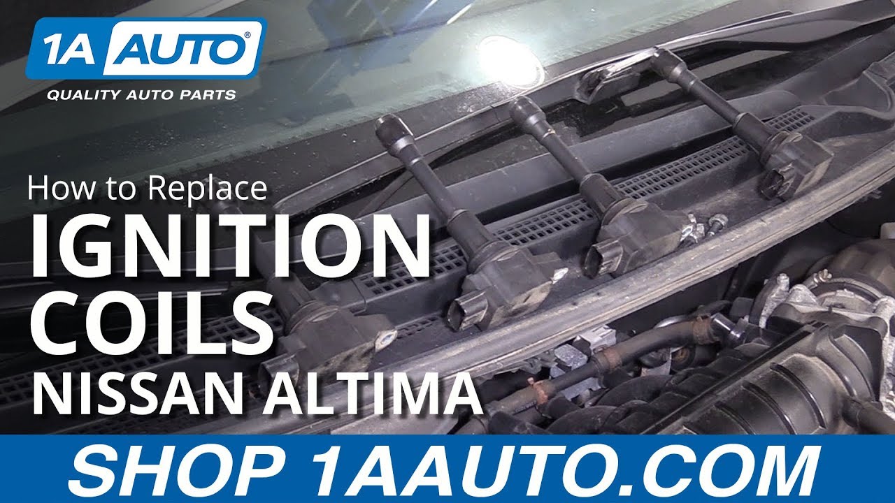 How to Replace Coils 200617 Nissan Altima 1A Auto