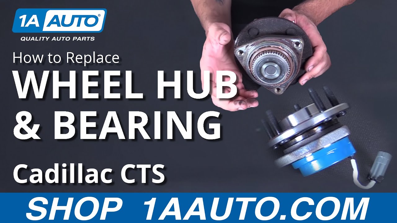 How to Replace Front Hub and Bearing Assembly 200307 Cadillac CTS 1A Auto