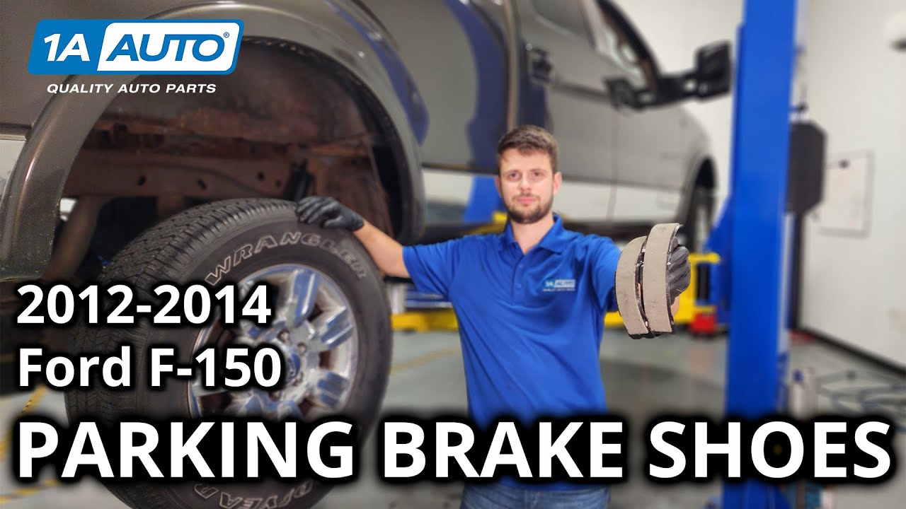 How to Replace Parking Brake Shoes 20122014 Ford F150 1A Auto
