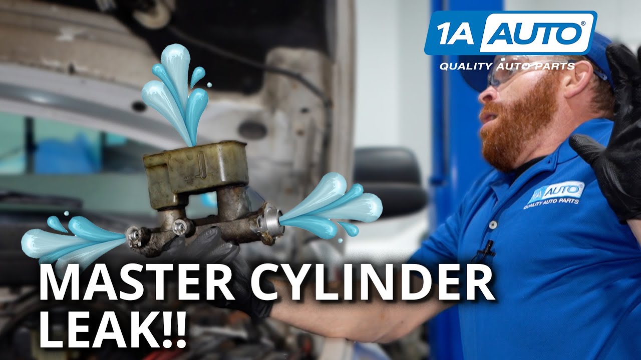 Soft Squishy Brakes Hard to Stop How to Diagnose Brake Master Cylinder