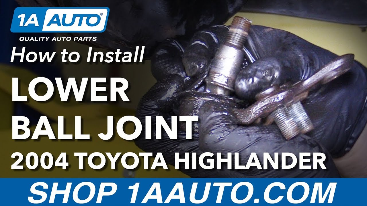 How to Install Replace Front Lower Ball Joint with Stuck Rusty Cotter