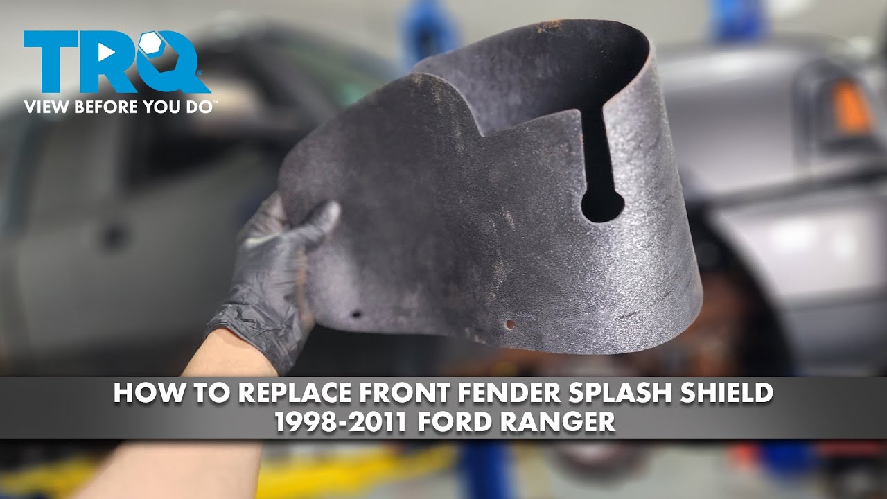How to Replace Fender Splash Shield 1998-2011 Ford Ranger | 1A Auto