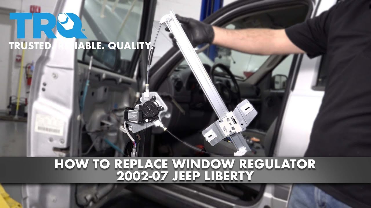 How to Replace Window Regulator 200207 Jeep Liberty 1A Auto