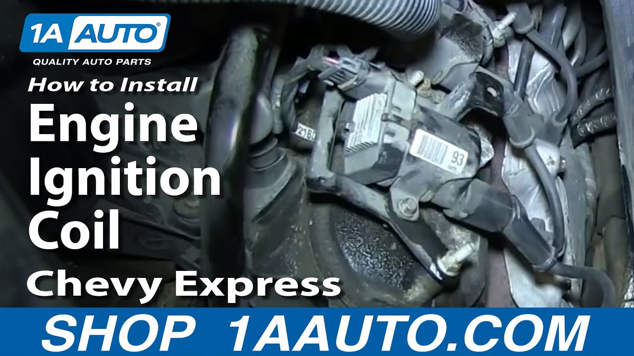 How to Replace Ignition Coil 03-07 GMC Savana 1500 Van ... starter solenoid wiring diagram ford f650 