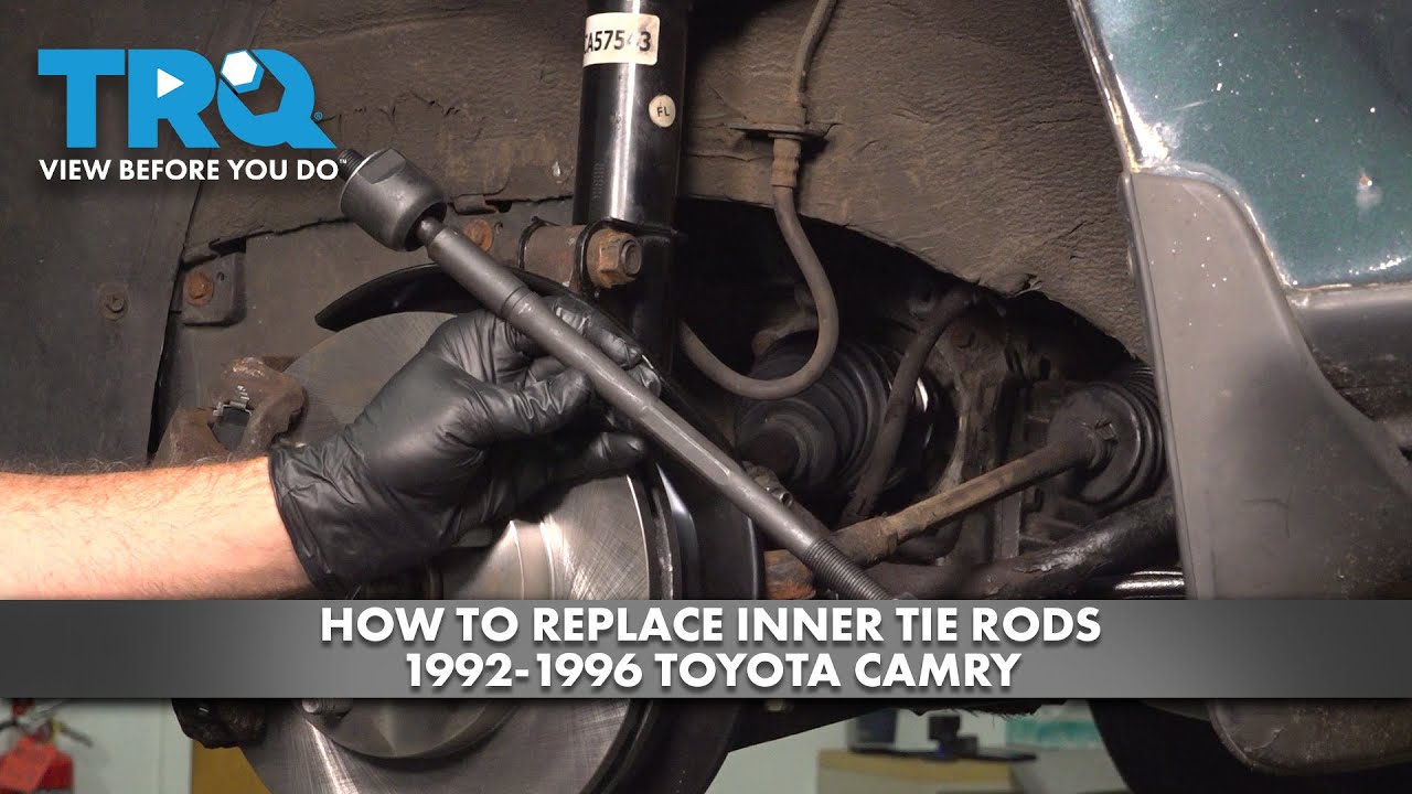 How to Replace Inner Tie Rods 19921996 Toyota Camry 1A Auto