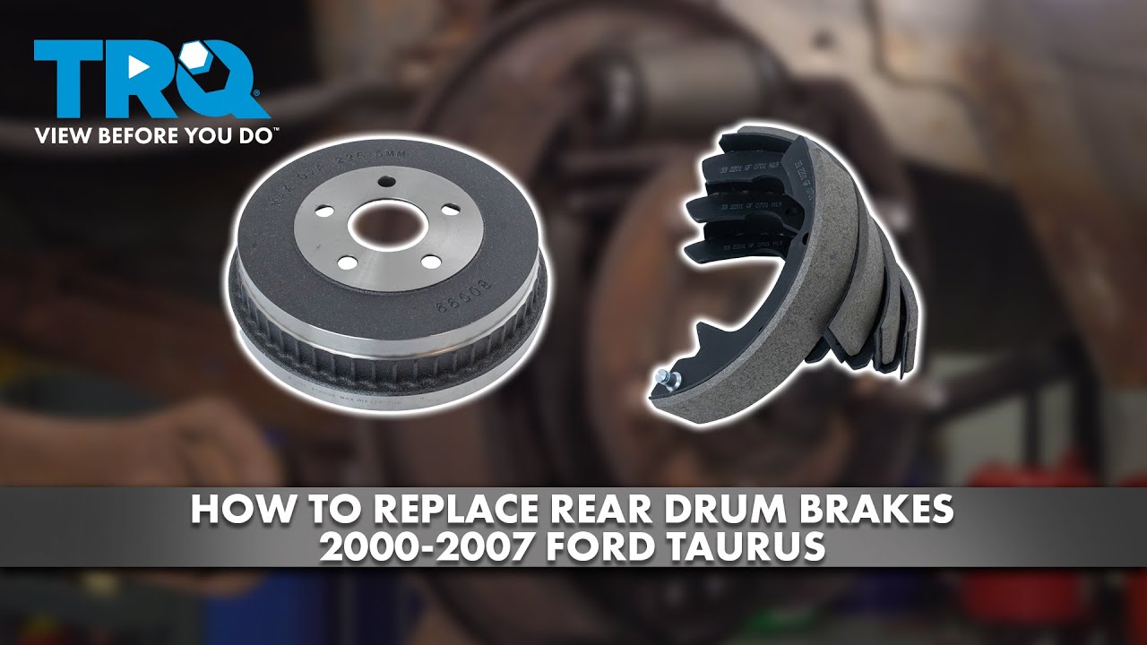 How to Replace Rear Brake Drums 2000-2007 Ford Taurus | 1A Auto