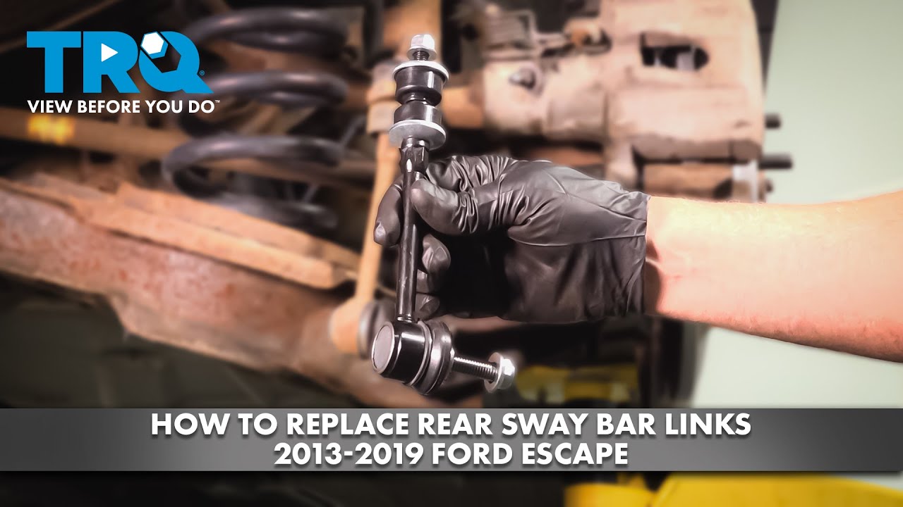 How to Replace Rear Sway Bar Links 2013-2019 Ford Escape | 1A Auto