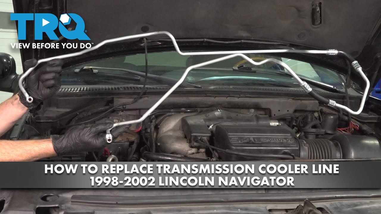 How to Replace Transmission Cooler Line 19982002 Lincoln Navigator