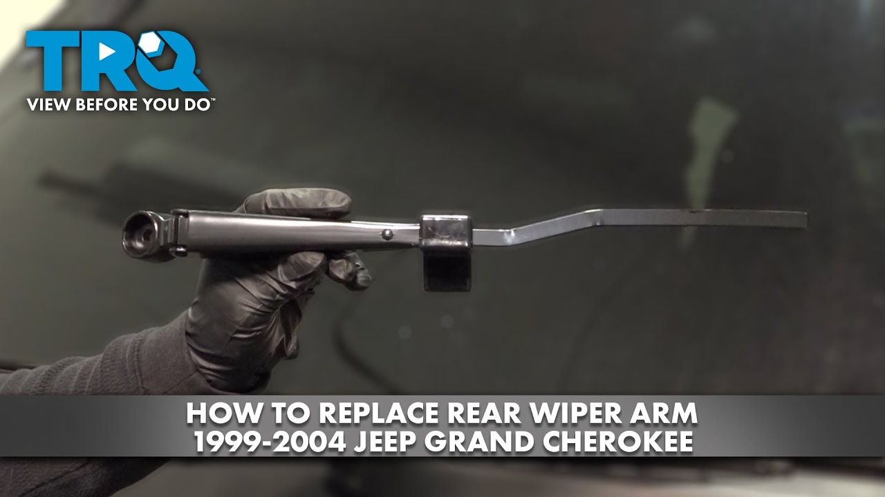 How to Replace Rear Wiper Arm 19992004 Jeep Grand Cherokee 1A Auto