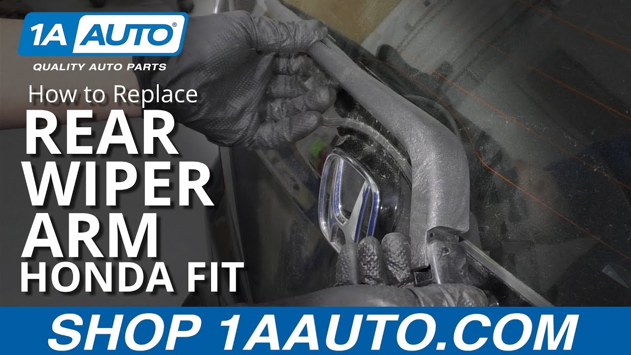How to Replace Rear Wiper Arm 200714 Honda Fit 1A Auto
