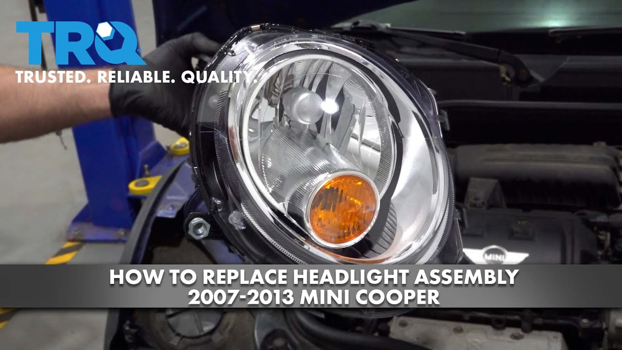 How to Replace Headlight Assembly 20072013 Mini Cooper 1A Auto