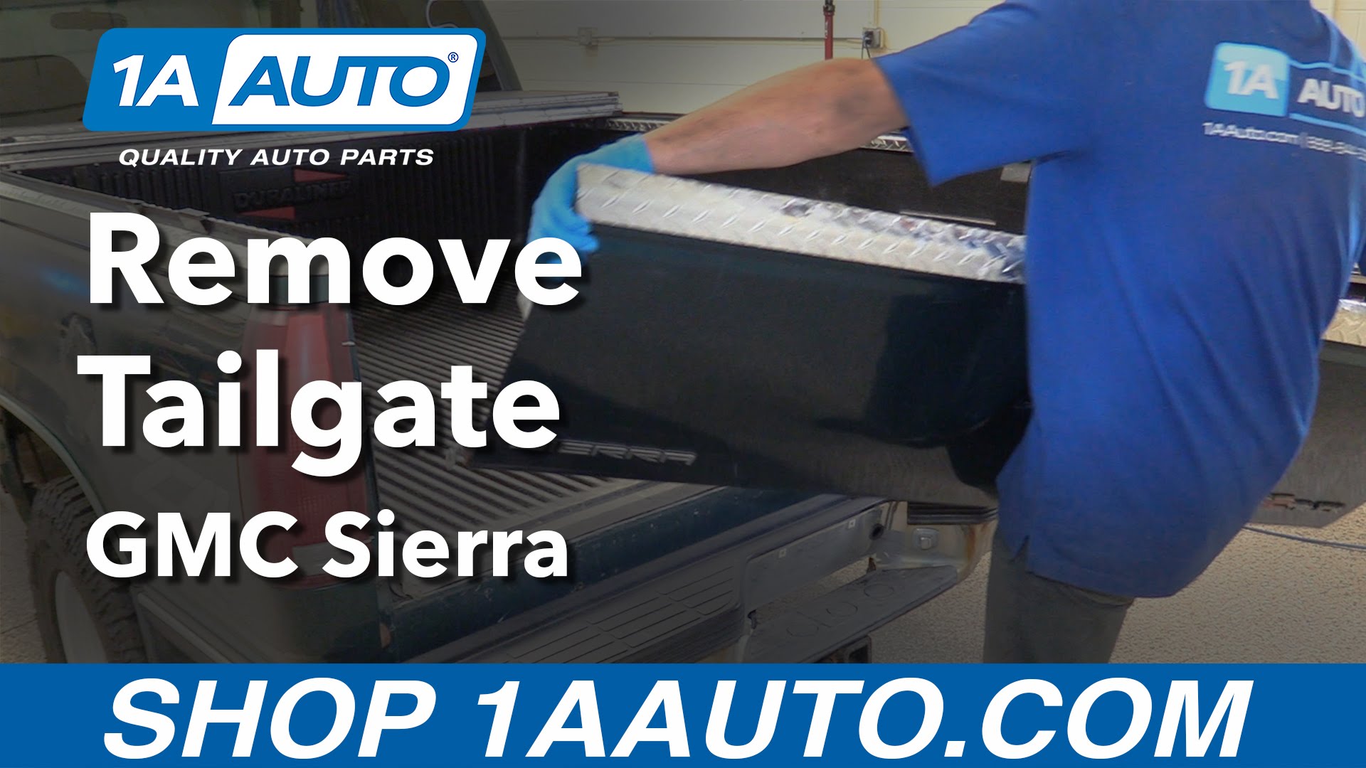 How to Remove Tailgate 198898 GMC Sierra 1A Auto