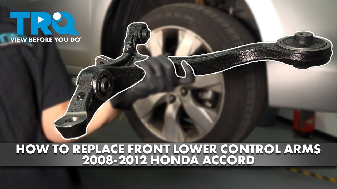 How to Replace Front Lower Control Arms 2008-2012 Honda Accord | 1A Auto