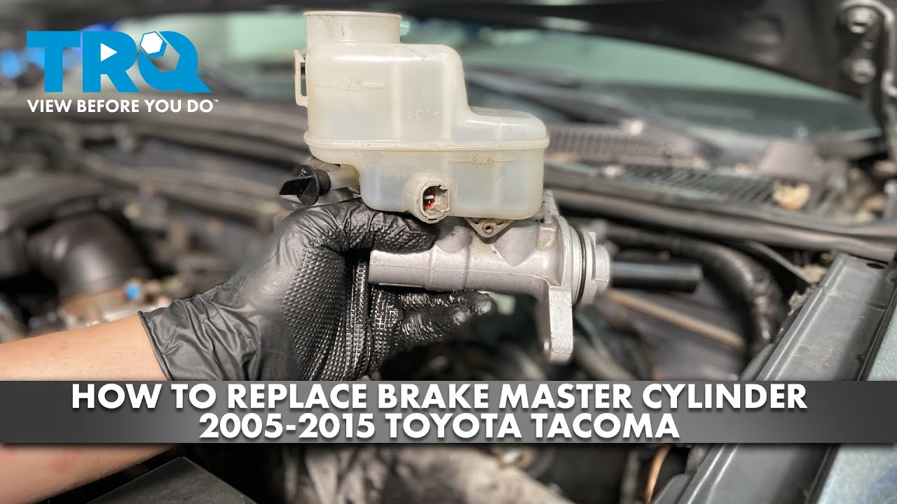 How to Replace Brake Master Cylinder 20052015 Toyota 1A Auto