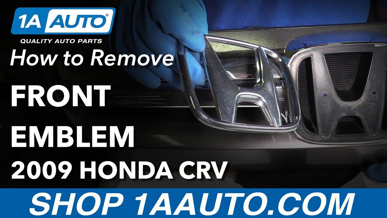 How to Replace Front Emblem 2007-11 Honda CR-V | 1A Auto