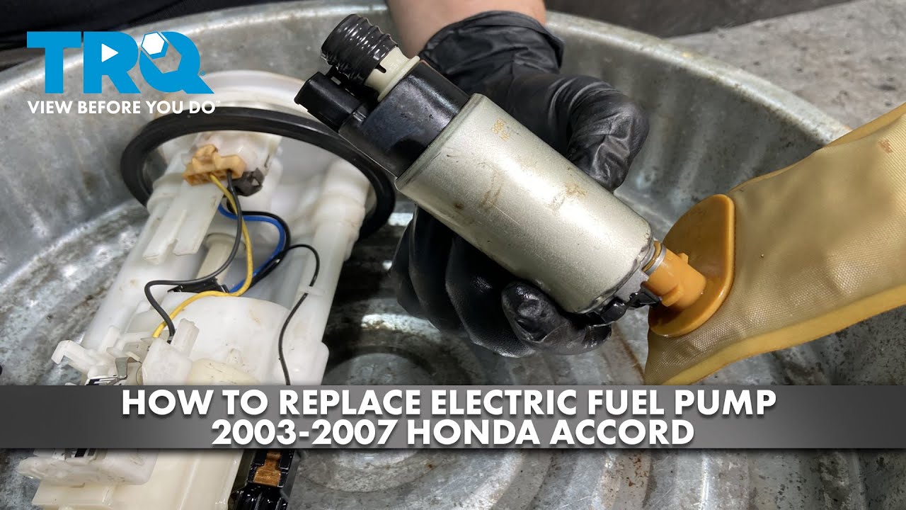 How to Replace Electric Fuel Pump 2003-2007 Honda Accord | 1A Auto