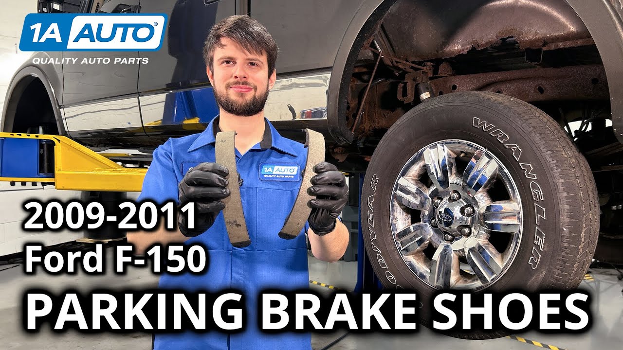 How to Replace Parking Brake Shoes 20092011 Ford F150 1A Auto