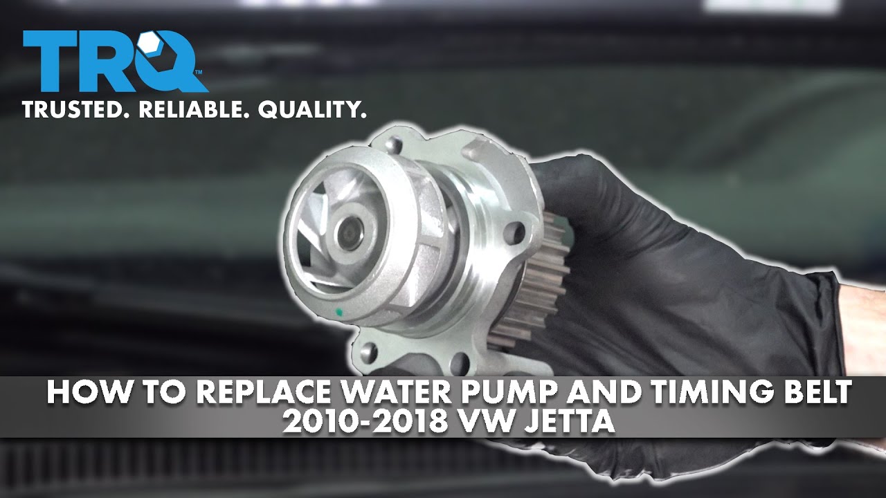 How to Replace Water Pump and Timing Belt 20112018 Volkswagen Jetta 1A Auto