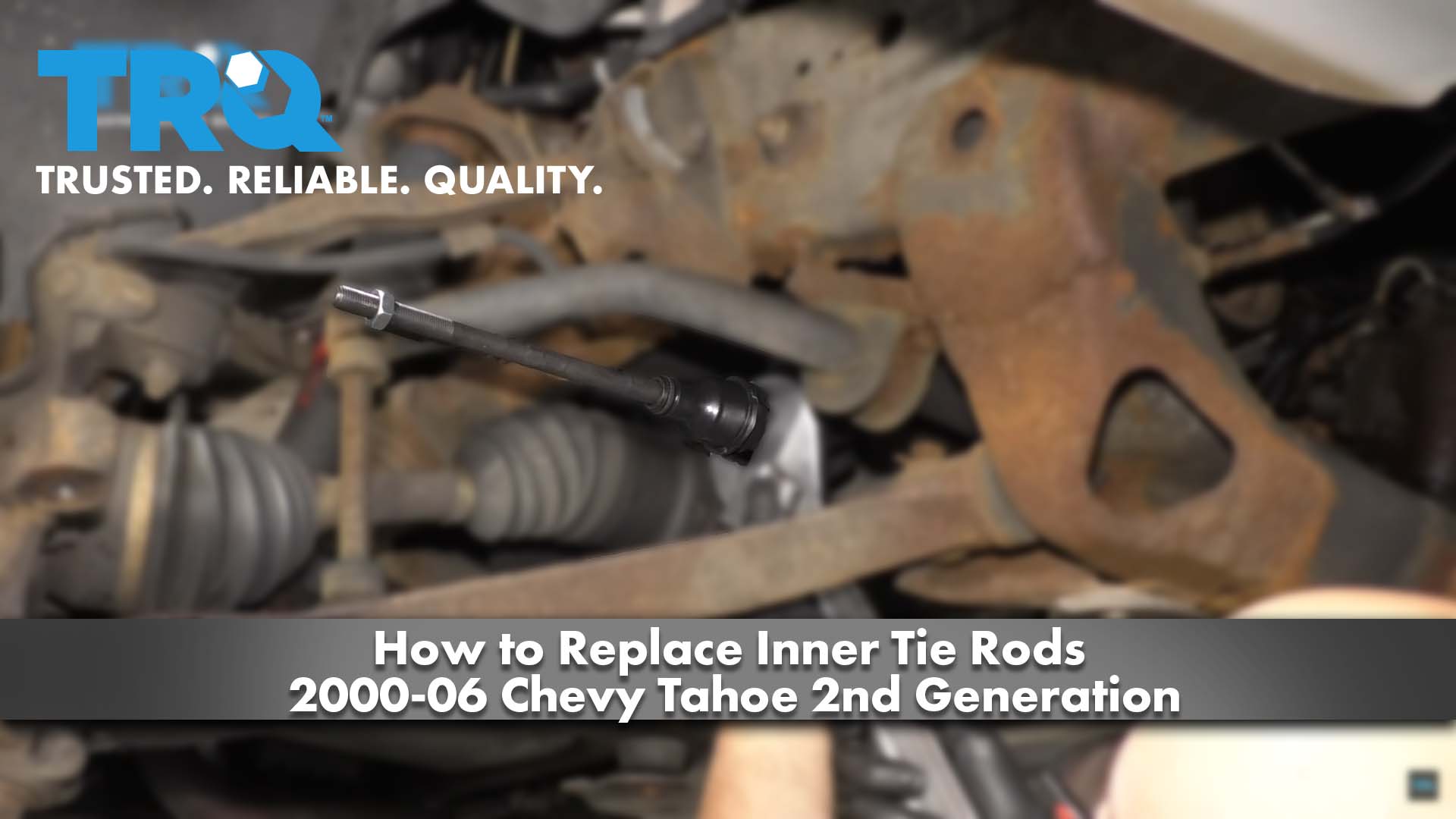 How to Replace Inner Tie Rods 200006 Chevy Tahoe 2nd Generation 1A Auto