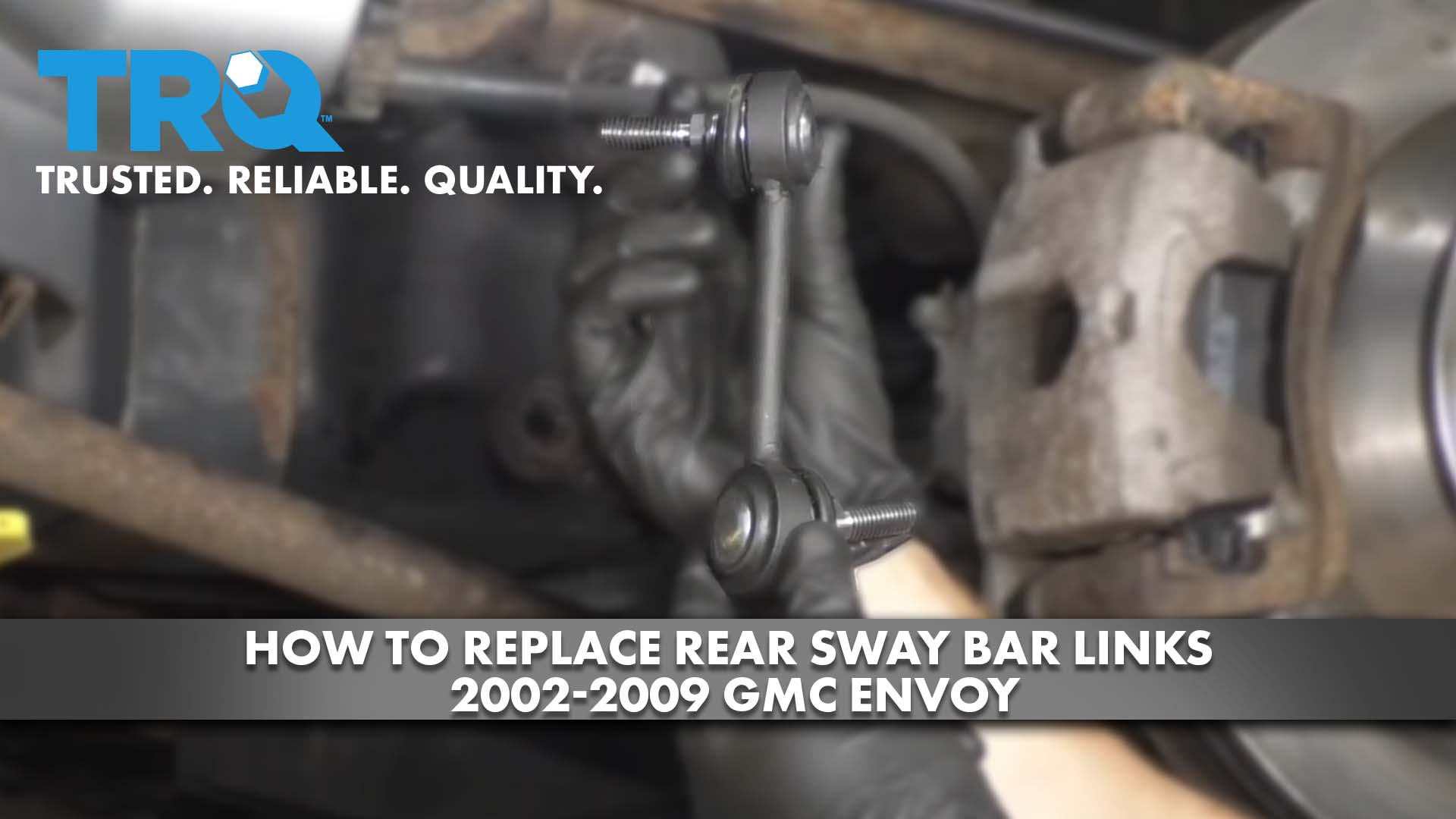 How to Replace Rear Sway Bar Links 200209 GMC Envoy 1A Auto