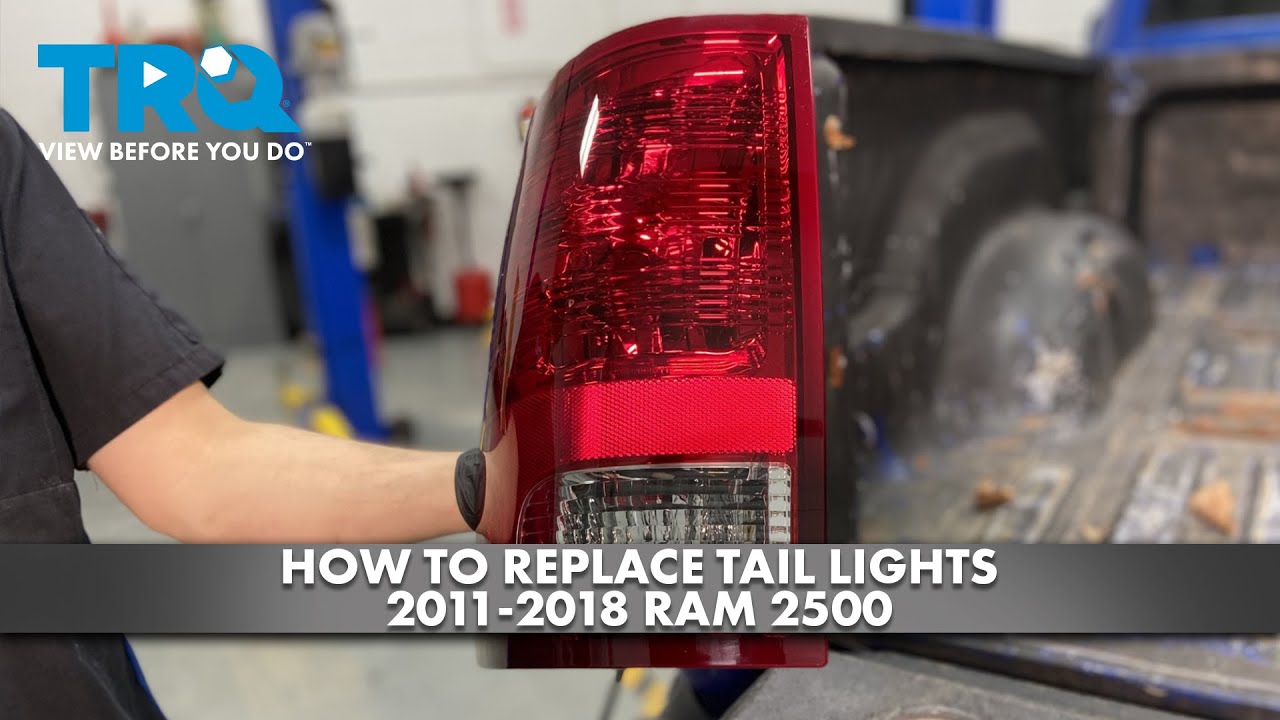 How to Replace Tail Lights 2011-2018 Ram 2500 | 1A Auto