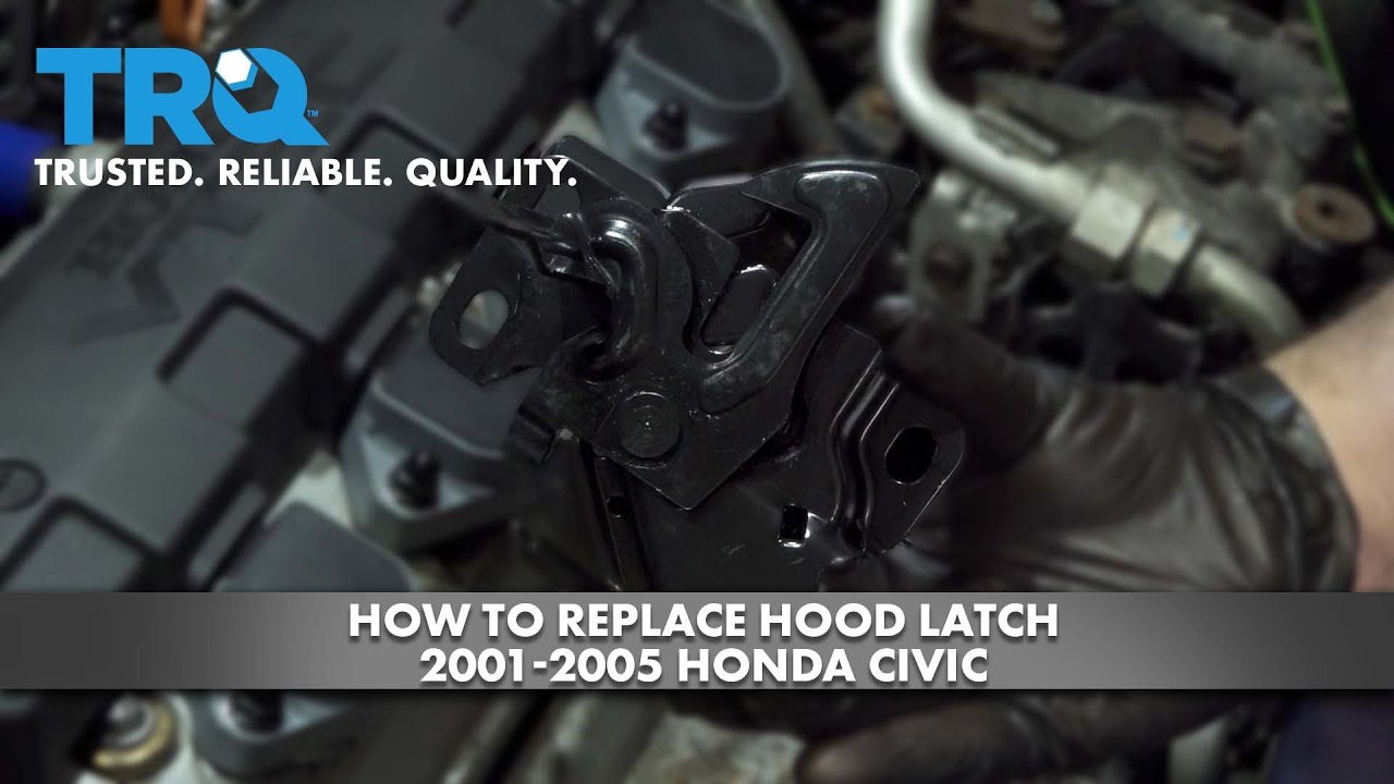 How to Replace Hood Latch 20012005 Honda Civic 1A Auto