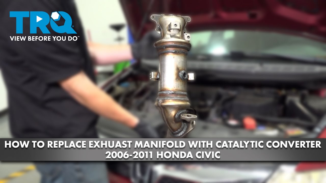 How to Replace Exhaust Manifold Catalytic Converter Assembly 20062011