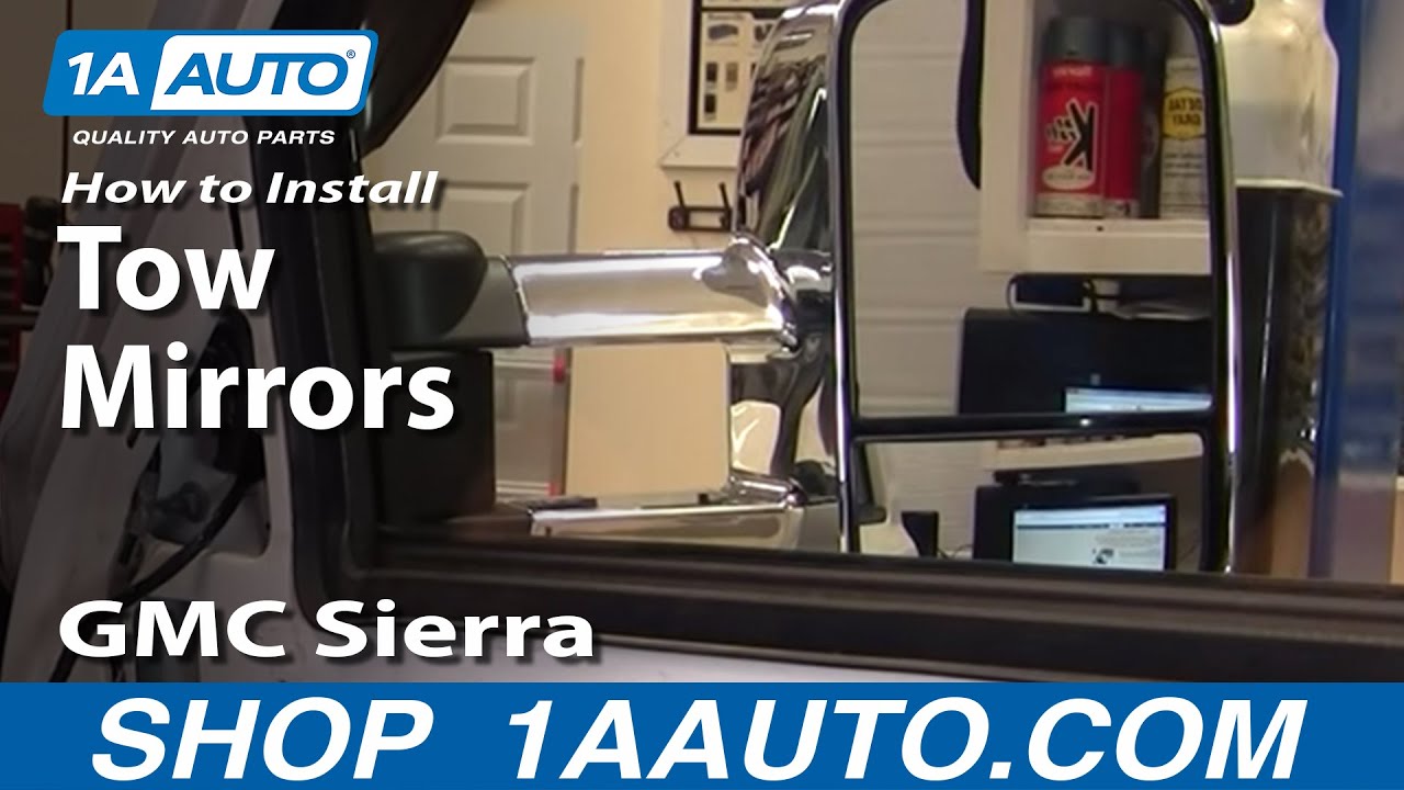 How To Upgrade Tow Mirrors 01-02 GMC Sierra Part 1 | 1A Auto dodge truck wiring diagram heated mirrors 