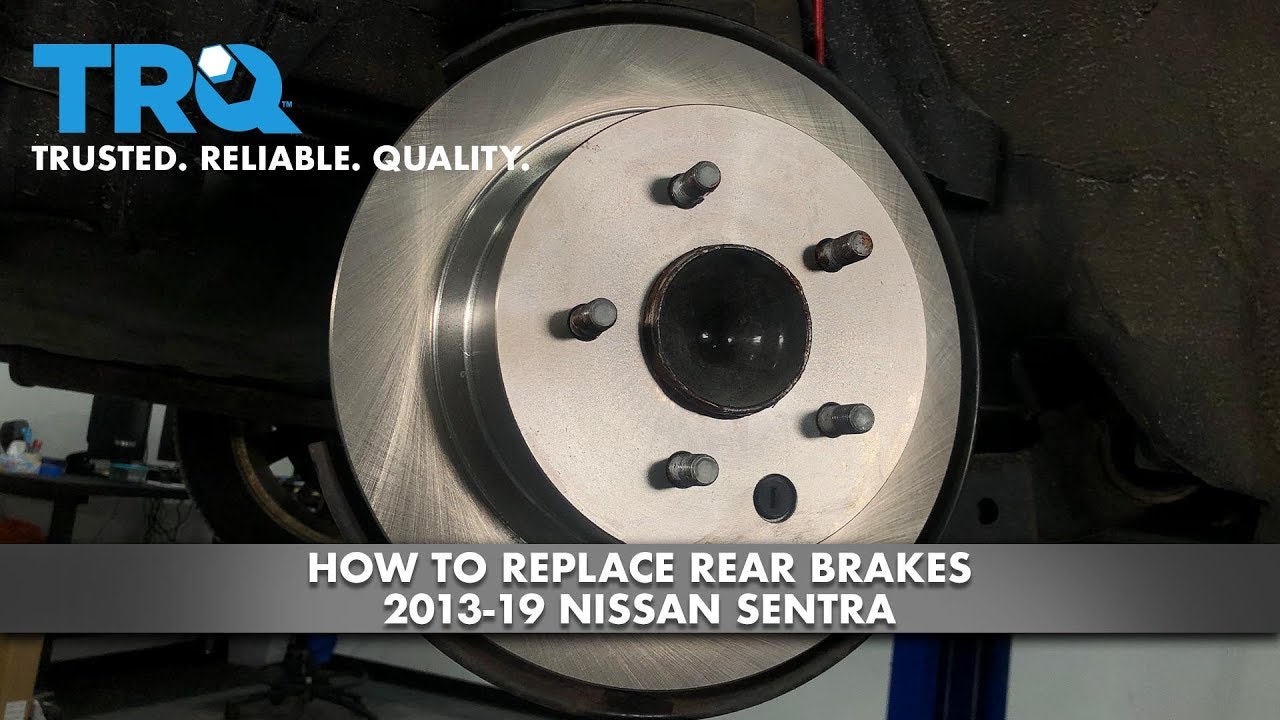 How to Replace Rear Brakes 201319 Nissan Sentra 1A Auto