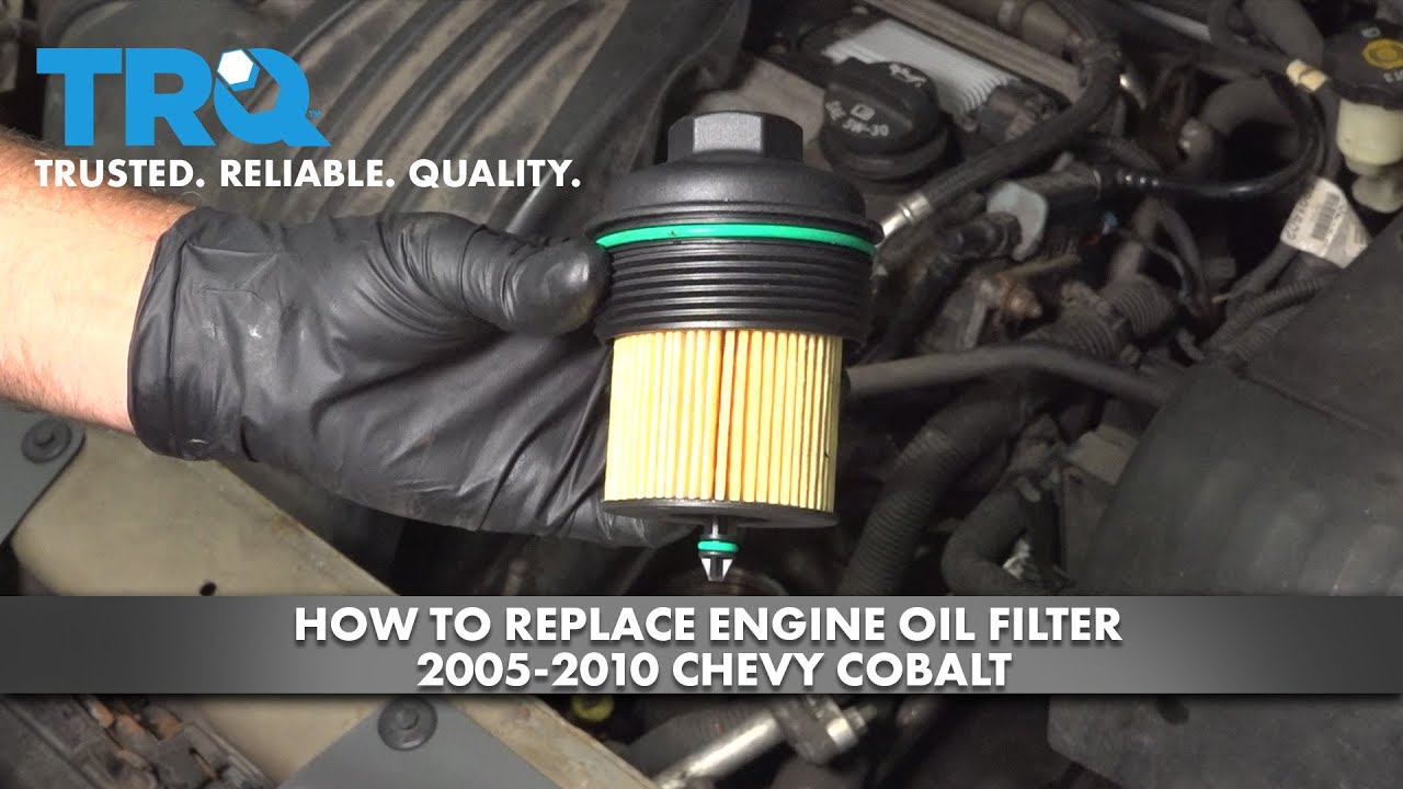 How to Change Oil 20052010 Chevy Cobalt 1A Auto
