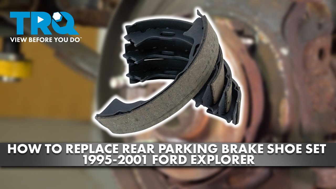 How to Replace Parking Brake Shoe Set 19952001 Ford Explorer 1A Auto