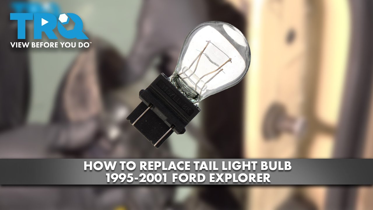How to Replace Tail Light Bulb 1995-2001 Ford Explorer | 1A Auto